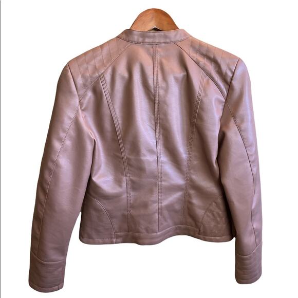 Vero Moda Women's Faux Leather Jacket - NWOT Color: Ferra | Size: Medium - Picture 2 of 6